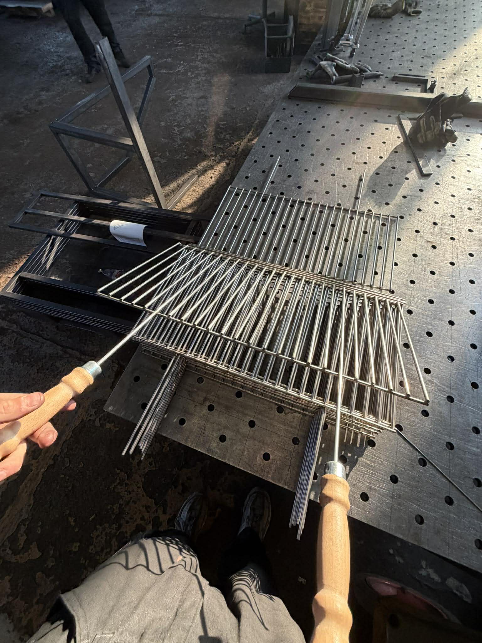 Detail přesného laserového řezu