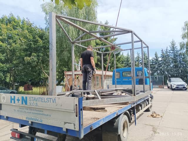 Ukázka realizované zakázky Laser Chlumec